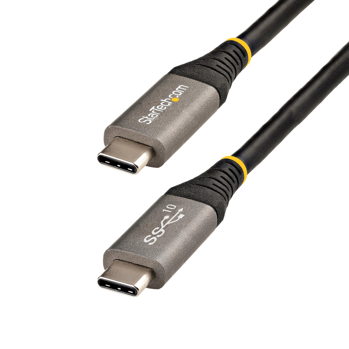 StarTech.com 3.3ft (1m) USB-C Cable, USB 10Gbps, 100W (5A) PD, 8K 60Hz