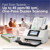 Epson DS-790WN Wireless Network Color Document Scanner for PC and Mac