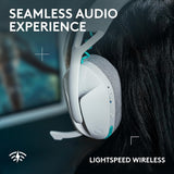 Logitech G321 Lightspeed Wireless Bluetooth Gaming Headset, Dynamic Co