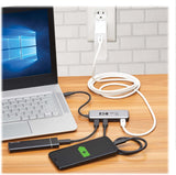 Tripp Lite Series 4-Port USB-C Hub, USB 3.2 Gen 2, 10 Gbps Data Transf
