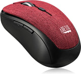 Adesso iMouse S80B 2.4Ghz Fabric Wireless Fabric Mini Optical Mouse 5-