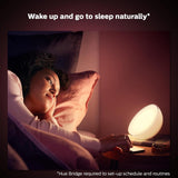 Philips Hue Go Smart Portable Dimmable Table Lamp, White - White and C