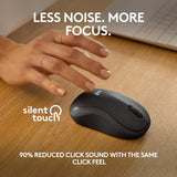 Logitech M240 Silent Bluetooth Mouse, Wireless, Compact, Portable, Smo
