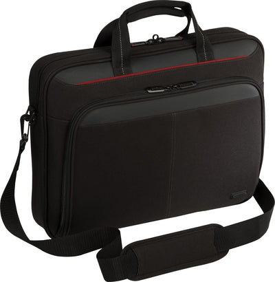Sacoche à chargement par le haut Targus TCT034CA Classic noire pour ordinateur portable