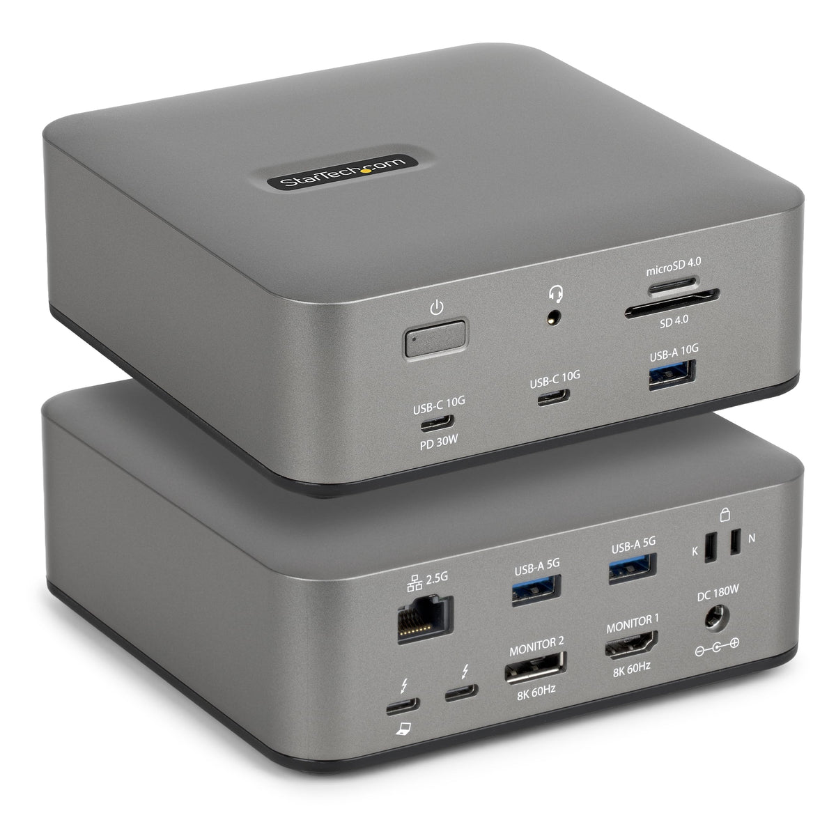 StarTech Thunderbolt 5 Dock, Dual 8K 60Hz, Triple 4K for Windows, Up t