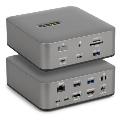 StarTech Thunderbolt 5 Dock, Dual 8K 60Hz, Triple 4K for Windows, Up t