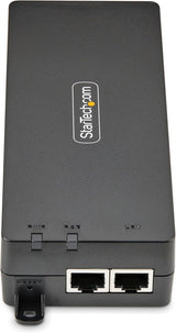 StarTech.com 1-Port 10Gbps PoE++ Injector, 90W, 2.5/5/10G Ethernet/10/