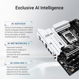 ASUS Prime Z890M-PLUS WiFi Z890 LGA 1851 mATX Motherboard, Intel Core