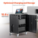 VEVOR Charging Cart, 36 Device Mobile Charging Station, Up to 15.6 in