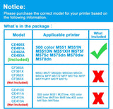 HP CE401A 507A M551 Alterna