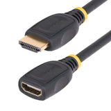 StarTech.com Rallonge HDMI 2.0 de 2 m (6,6 pi), Port HDMI haute vitesse