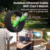 Câble Ethernet CAT6A de 6,1 m - STP Gris