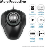 Souris Trackball Kensington Orbit 75327 avec molette de défilement