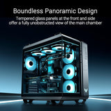 ASUS TUF Gaming GT502 Horizon White ATX Mid-Tower PC Case (Boundless P