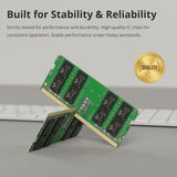 Timetec 32GB KIT (2x16GB) DDR4 3200MHz (PC4-3200AA) PC4-25600 SODIMM L