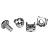 Startech.Com 100 Pkg M6 Mounting Screws and Cage Nuts for Server Rack