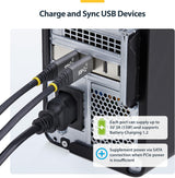 StarTech.com 4-Port USB-C 10Gbps PCIe Card, 4X Independent USB 3.2 Con