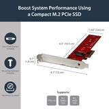 X4 PCI Express to M.2 PCIE SSD ADPT