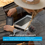 SanDisk Professional 5TB G-Drive ArmorATD - Robuste, durable, disque dur externe portable