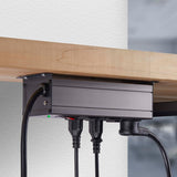 StarTech.com Flat Plug 6-Outlet Heavy Duty Industrial Power Strip 125V