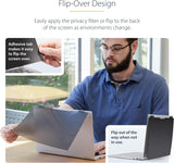 StarTech.com 14-inch 16:10 Flip-Over Privacy Screen with Touch, Laptop