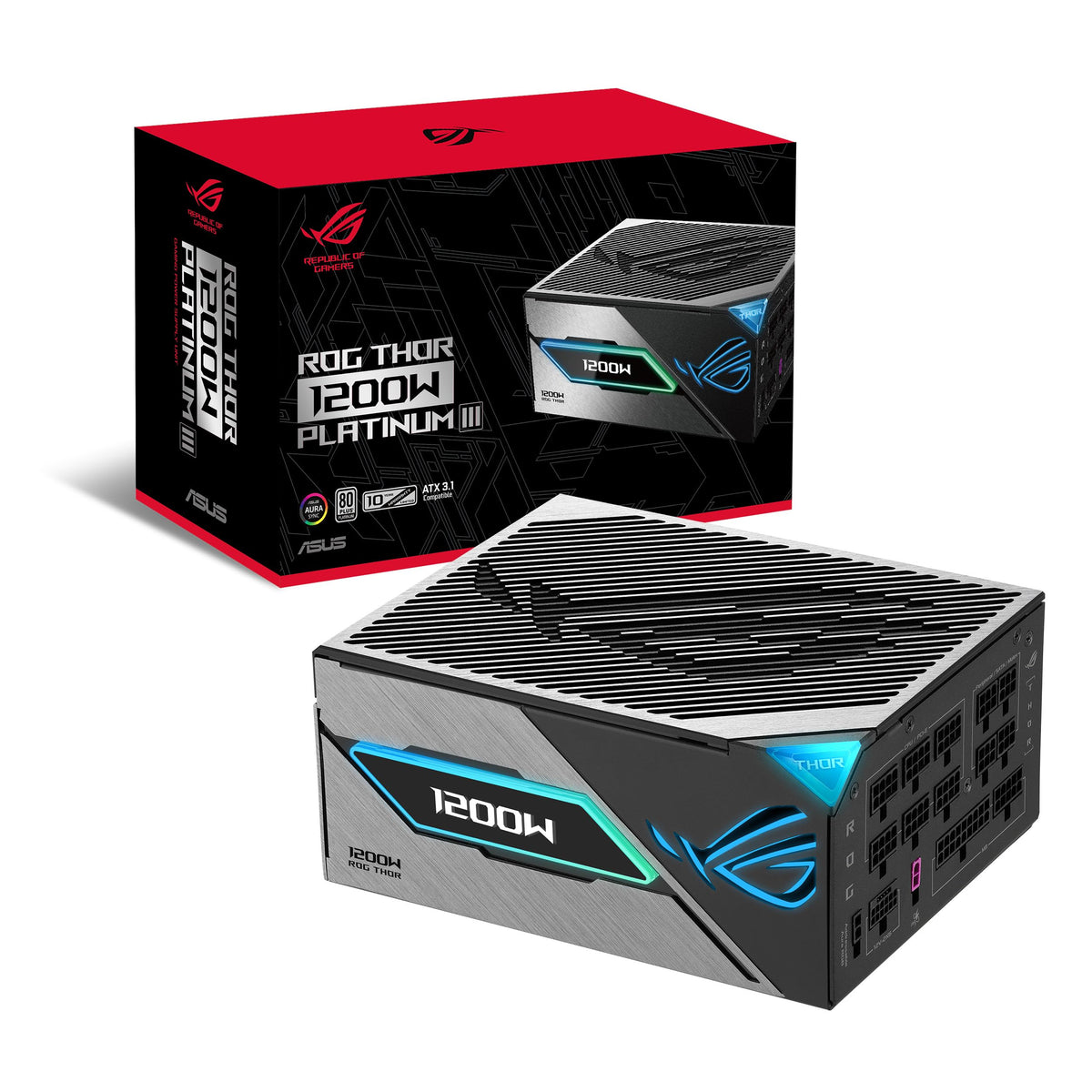 ASUS ROG Thor 1200W Platinum III PSU (80 Plus Platinum Certified, ATX