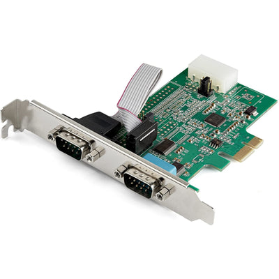 StarTech.com 2-Port PCI Express RS232 Serial Adapter Card - PCIe RS232