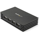 StarTech.com 4 Port Compact Black USB 2.0 Hub - Bus-powered or with In