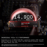 SANDISK 1TB Optimus GX PRO 8100 SSD NVMe PCIe 5.0 - M.2 2280, Jusqu'à 14 000 Mb/s