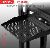 2U ADJUSTABLE VENTED SLIDING RACK SHELF