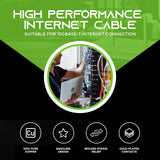 35 FT BLUE SNAGLESS CAT5E PATCH CABLE