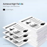 TN221BK High Yield Black Toner Cartridge Replacement for Brother TN221
