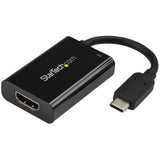 StarTech.com USB C to HDMI 2.0 Adapter with Power Delivery - 4K 60Hz U