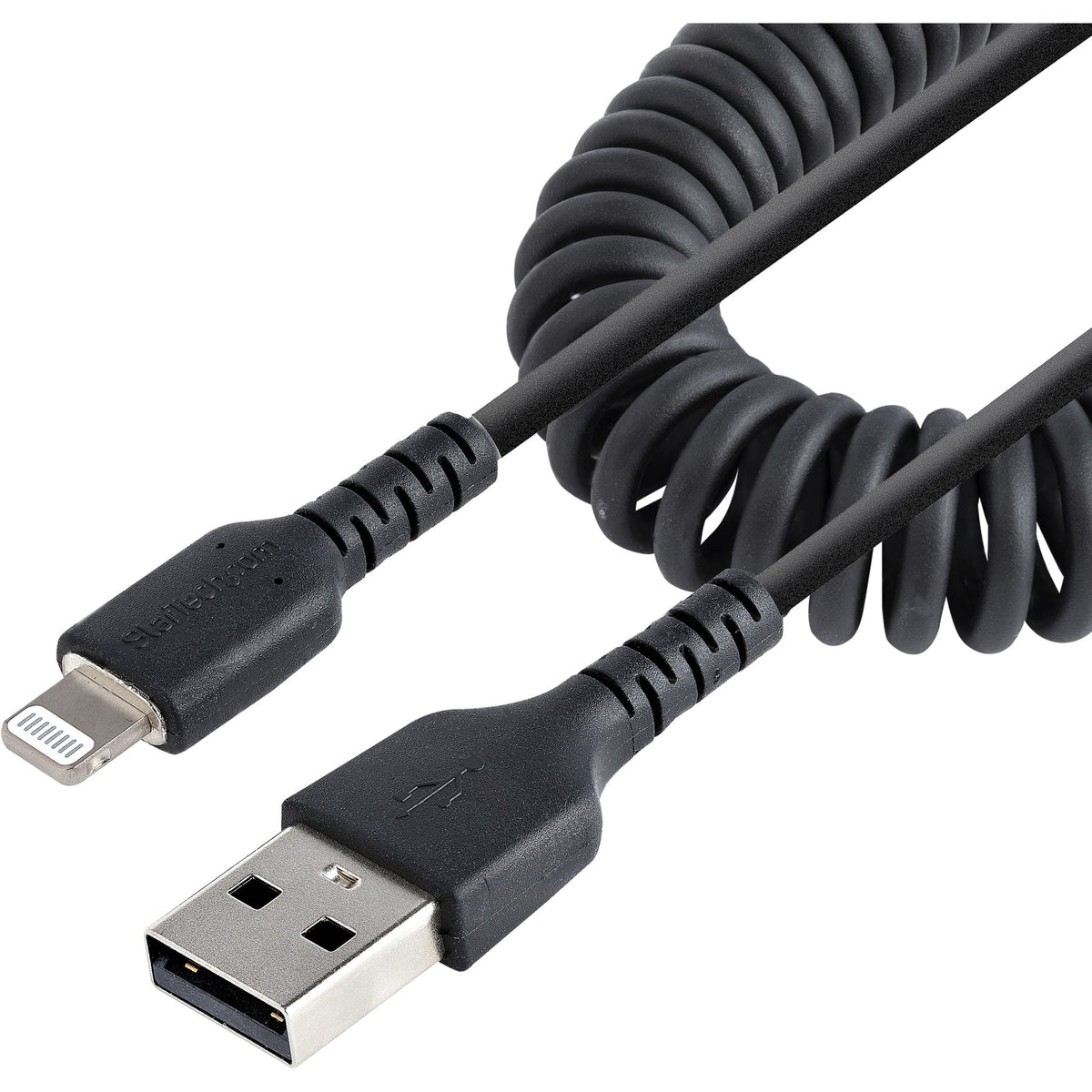 StarTech.com 50cm (20in) USB to Lightning Cable, MFi Certified, Coiled