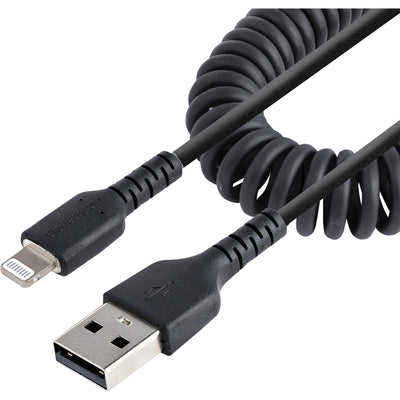 StarTech.com 50cm (20in) USB to Lightning Cable, MFi Certified, Coiled