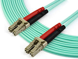 Startech 7M Fiber MMF LC/LC 50/125 OM3 Patch Cord Aqua