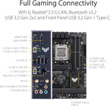 ASUS TUF Gaming B650-PLUS WiFi AMD B650 AM5 Ryzen Desktop 9000 8000 an