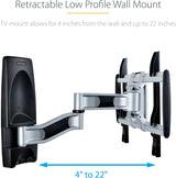 StarTech.com Articulating TV Wall Mount, VESA Wall Mount, Supports 65