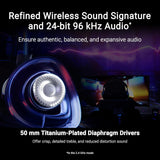 ASUS ROG Delta II Wireless Gaming Headset with Detachable Mic – Tri-Mo