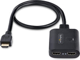 StarTech.com 2-Port HDMI Splitter, 4K 60Hz HDMI 2.0 Video, 4K HDMI Spl