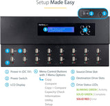 Duplicateur/cloneur/effaceur autonome de clé USB StarTech.com 1 à 15
