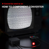 Portta Component to HDMI Converter, YPbPr RGB + R/L Audio to HDMI v1.3