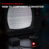 Portta Component to HDMI Converter, YPbPr RGB + R/L Audio to HDMI v1.3