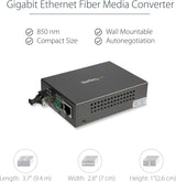 Startech ET91000LC2 1000 Mbps Gigabit RJ45 MM Fiber Media Converter