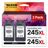 245XL Black High-Yield Ink Cartridge for Canon 245 PG245 Black Ink Car