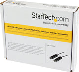 Startech.com 2 Port USB Km Switch Cable W/File Transfer for Pc and Mac