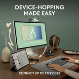 Logitech Pebble Mouse 2 M350s Slim Bluetooth Wireless Mouse, Portable,
