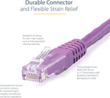 Câble Ethernet CAT6 StarTech.com de 7,6 m - Ethernet Gigabit CAT 6 violet