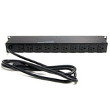 StarTech.com Rackmount PDU with 16 Outlets and Surge Protection - 1U