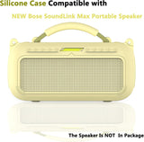 JCHPINE Silicone Cover Case for Bose SoundLink Max Portable Speaker Ac